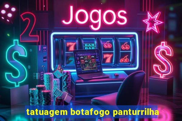 tatuagem botafogo panturrilha